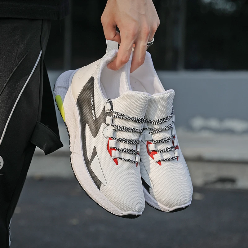 Xiaomi Mijia Men's Sneakers Man Tennis Shoes Breathable Casual Footwear Outdoor Running Shoes Big Size 39-44 Fitness Sneakers