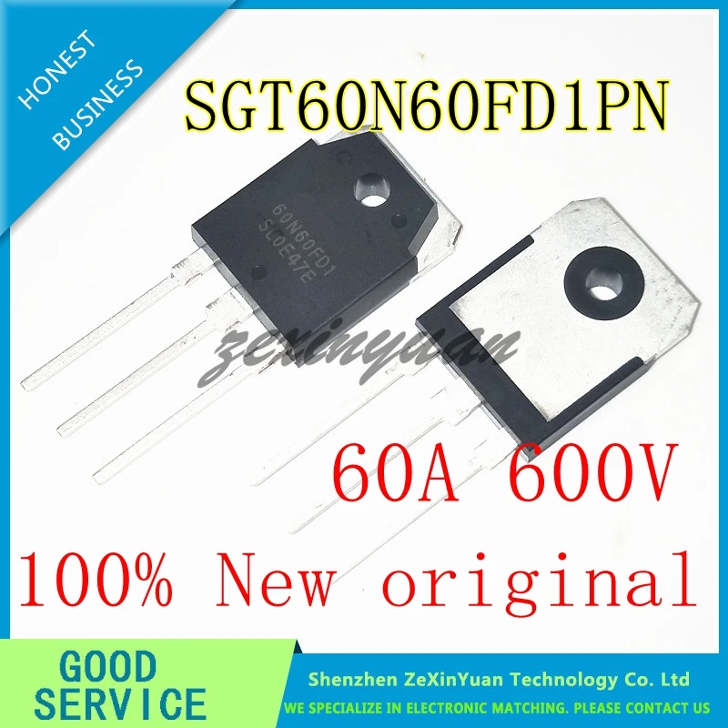 

1 шт./лот SGT60N60FD1PN SGT60N60FD1 60N60FD1 TO-3P IC