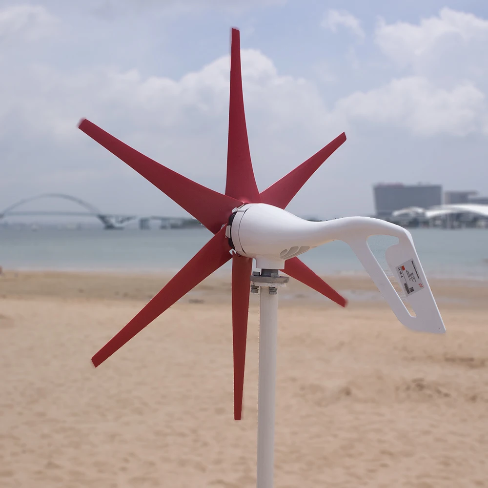 Домашний мини ветровой турбины генератор 400W мельница ветра контроллер 3/5/6