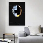 Шлем Daft Punk случайный доступ воспоминания музыки крутой Настенный декор Художественная печать плакат модульные холст картины