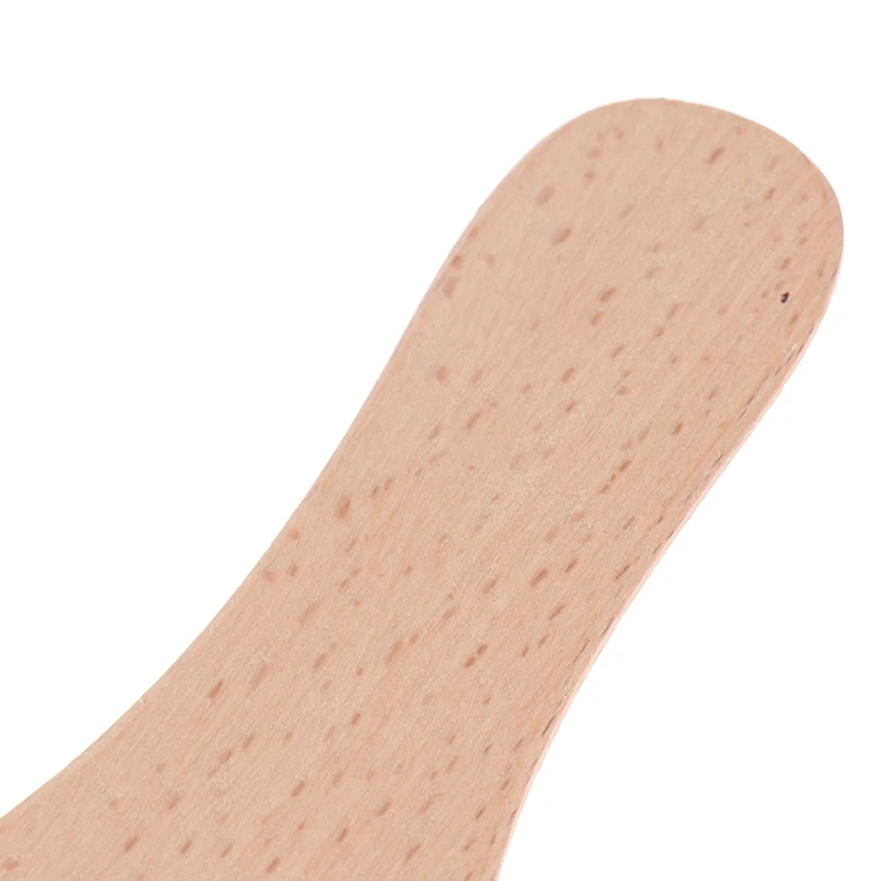 

Small Beech Butter Spatulas Non-stick Wooden Turner Cooking Shovel Utensils