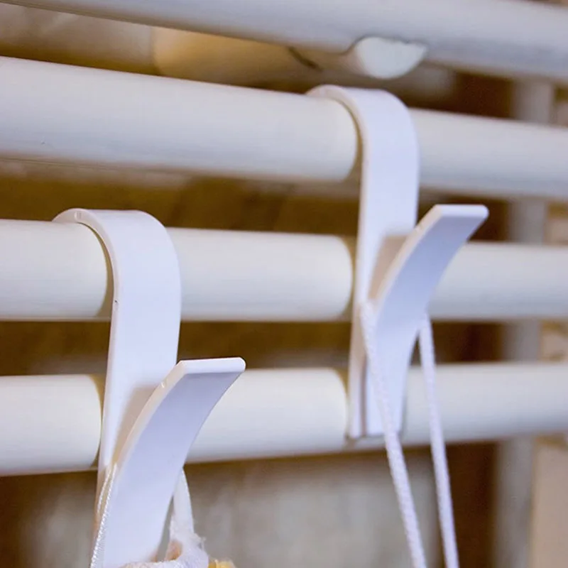 4 шт. белые вешалки для хранения полотенец с подогревом | Дом и сад