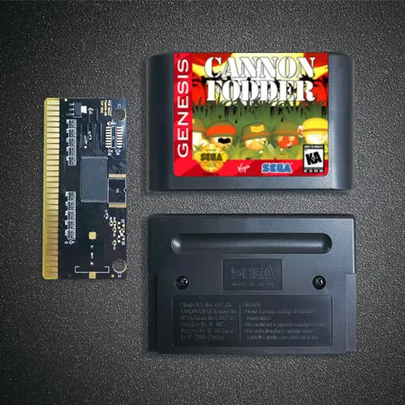 Пушечное мясо 16 бит MD карточная игра для Sega Megadrive игровой консоли