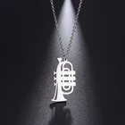 Моя форма трубы ожерелье для женщин из нержавеющей стали, ажурная подвеска, ожерелье, чокер, модные ювелирные изделия