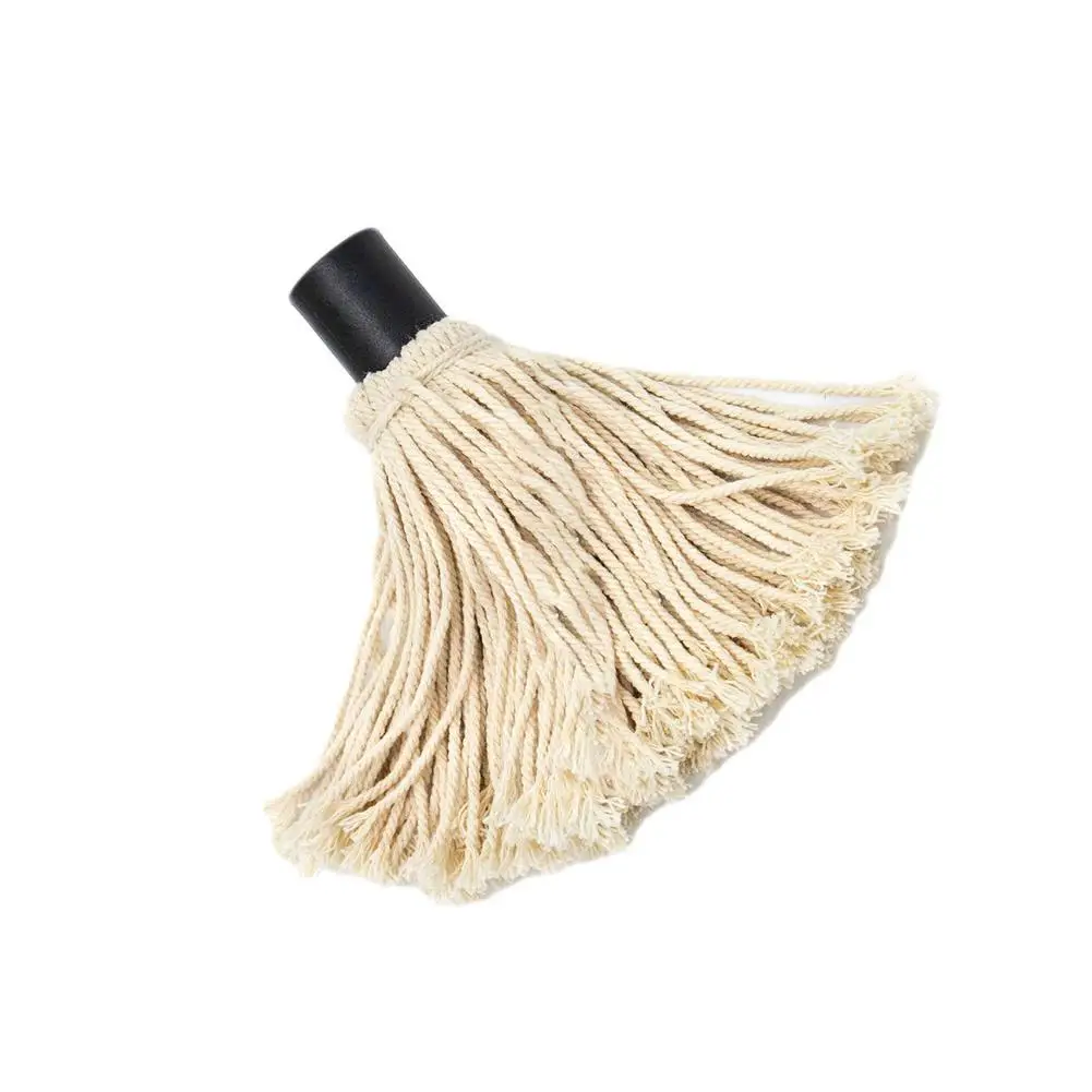 

Grill Basting Brush BBQ Mop Professional Barbecue Brush Basting Mops Cotton Fiber Head Natural Hardwood Handle Dish Mop Style