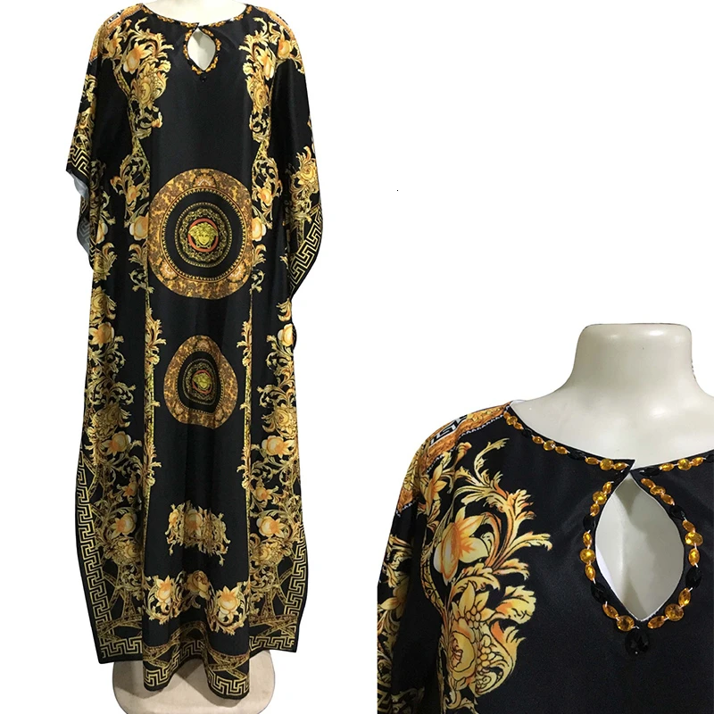 Принт комплект из обуви в африканском стиле платья для Для женщин женское платье
