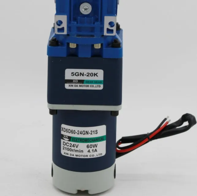 Электродвигатель червячного редуктора постоянного тока от 60 Вт 0 1 об/мин до 5 RV40 12