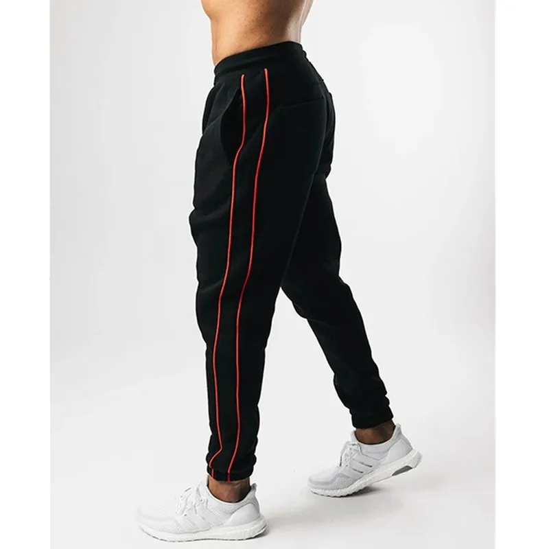 

Casual Pants Men Joggers Hip Hop Sweatpants Skinny Fashion Streetwear Fitness Workout Brand Trousers Bodybuilding Track Trouser
