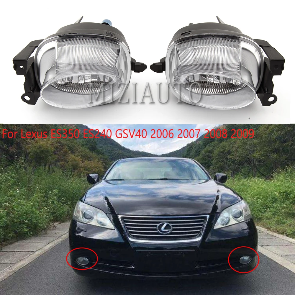 Передний бампер противотуманный светильник s для Lexus ES350 ES240 GSV40 2006 2007 2008 2009