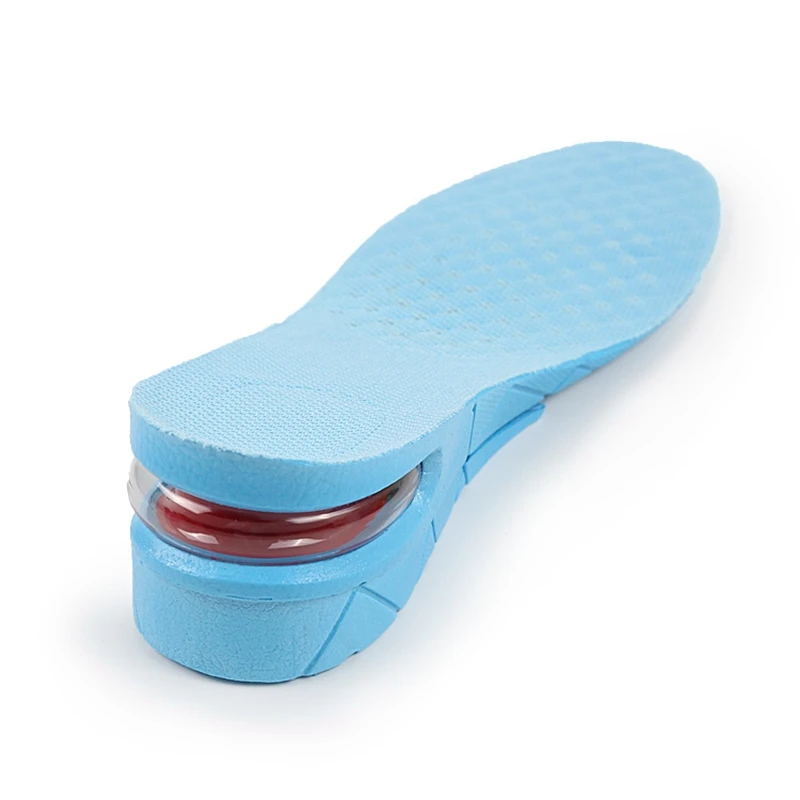 2 Layer Height Increase Insole Cushion Height Lift Adjustable Cut Shoe Heel Insert Support Absorbant Foot Pad Foot Pads