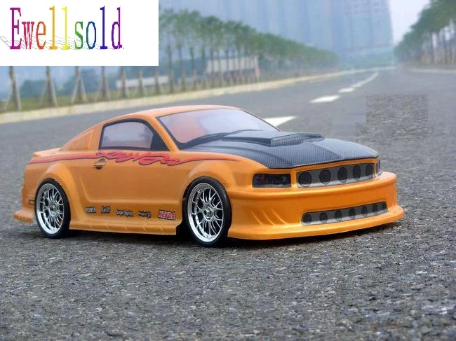 YUKALA 1/10 rc автомобиль запчасти 1:10 R/C Гоночная машина ПВХ оболочка корпуса 200 мм