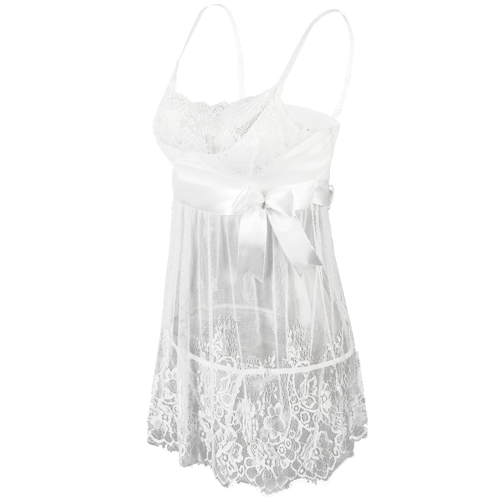 Женское Прозрачное нижнее белье с большим бантом размеры S M L 4XL 5XL 6XL |