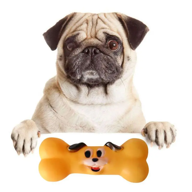 

Funny Bone Shape Dog Chew Toy For Tough Chewers Natural Rubber Dog Bone Toy for Large Dogs Molar Dental Teeth Cleaning Puppy Toy