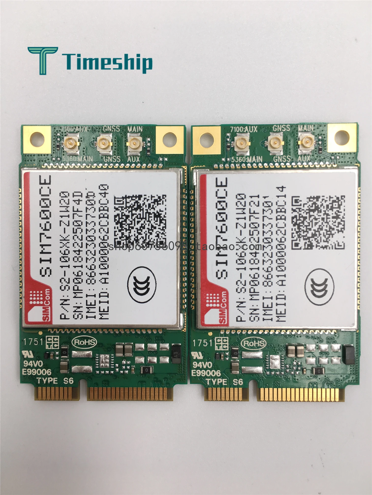

SIMcom7600CE MINIPCIE 4G Module with SIM Card Slot, Support for GPS Voice SMS