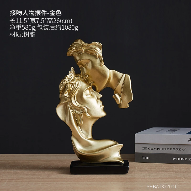 

Nordic Luxury Figurines Modern Art Resin Living Room Decoration Figurines Aesthetic Room Decor Decoration Bedroom Decor BC50BJ