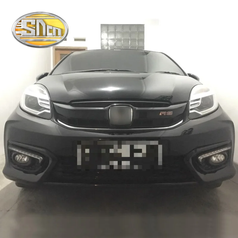 SNCN 2 шт. Светодиодный дневной ходовой светильник для Honda Brio 2016 2017 2018 автомобильные
