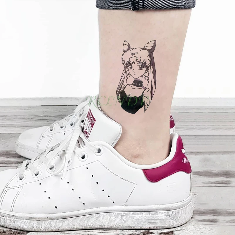 Водонепроницаемый временная татуировка стикер ведьма волшебник магия для