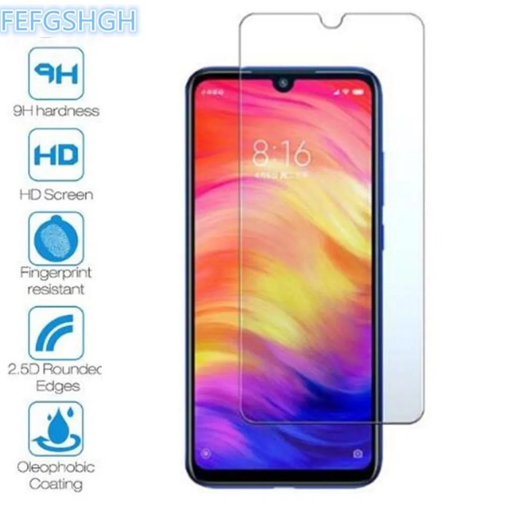 Закаленное стекло для Xiaomi Redmi 7A Взрывозащищенная защитная пленка экрана Xiomi Note 7 Pro