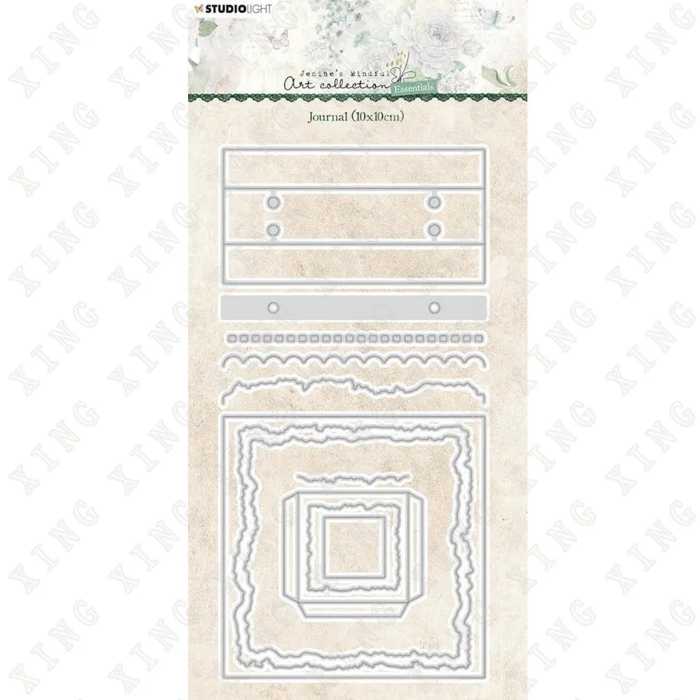 

Hot Sale Jma Journal Essentials Metal Cutting Die Scrapbook Diary Decoration Embossed Paper Card Album Craft Template New Arrive