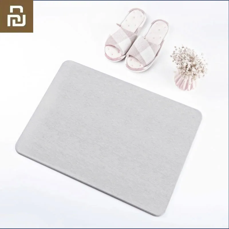 Youpin любит меня ковер для ванной комнаты поглощение воды диатомит материал легкая