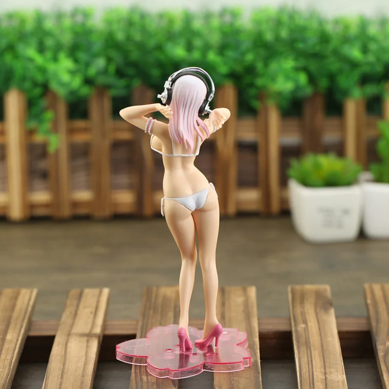 Японское аниме Supersonico сексуальная модель ПВХ экшн-фигурка Супер Sonico Nitro