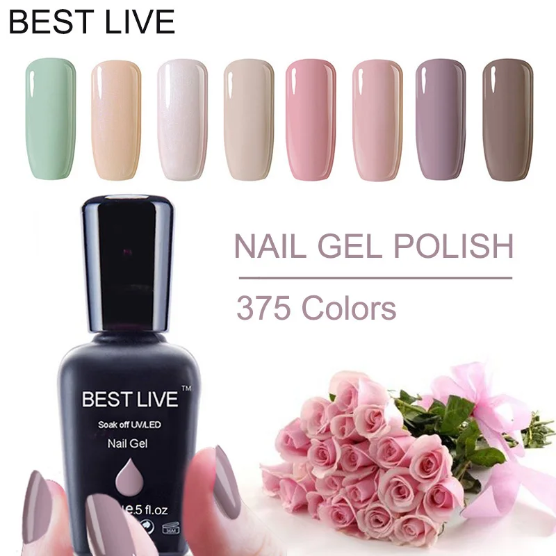 Лучший живой Гель лак набор все для маникюра Vernis полуперманентное верхнее