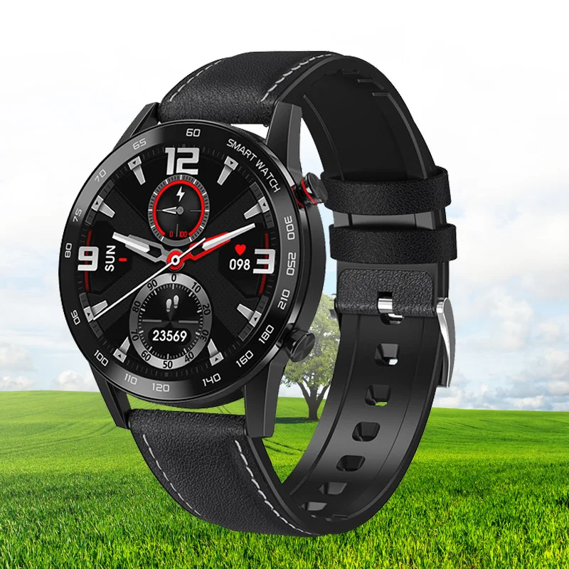 

2020 Bluetooth Call Smart Watch ECG PPG Heart Rate Blood Pressure Push Message 1.3 inch IP68 Waterproof Smartwatch VS L11 L8 L9