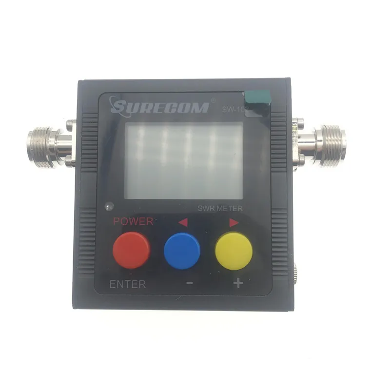 1 шт. обновленная версия Surecom Φ 125-525 МГц VHF/UHF Антенна Power & SWR Meter + SW-102 SMA-M connector не