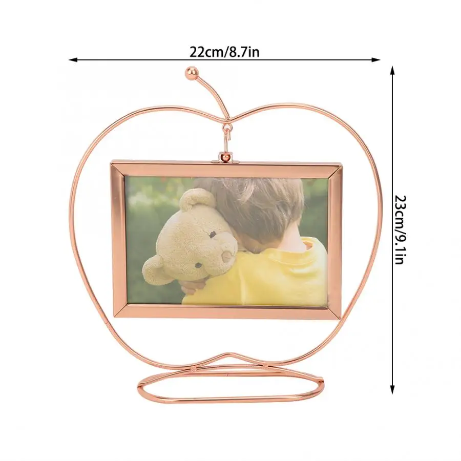 Декоративная фоторамка Cikonielf 4x6 дюймов розовое золото свадебная фотография
