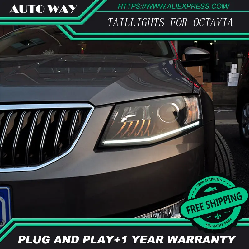 Автомобильный Стайлинг светодисветодиодный HID Rio светодиодный светодиод Skoda Octavia
