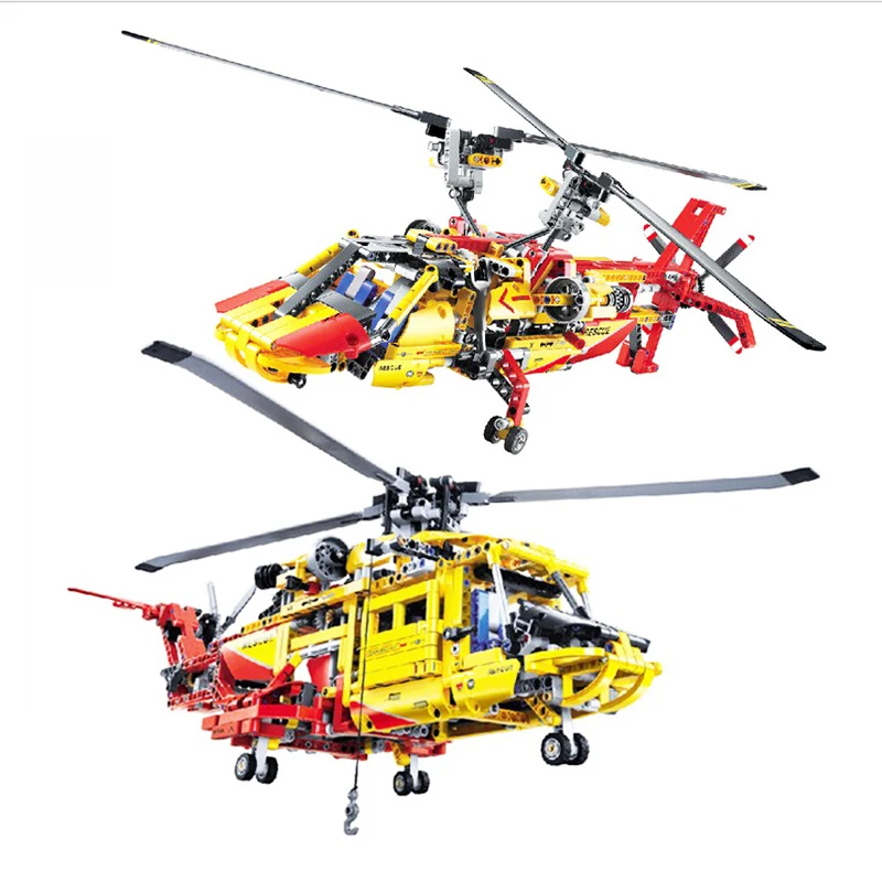 

3357 Helicopter Building Bricks Blocks Toys For Children Game Car Formulaes 1 9396 Boys Gift