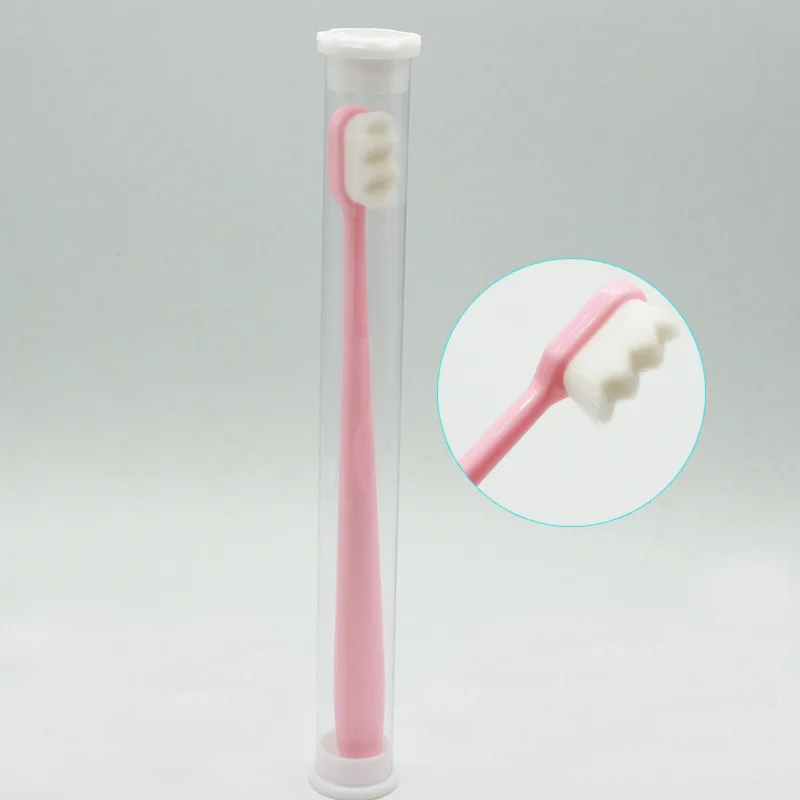 Cepillo de dientes para mujer embarazada, fibra suave ultrafina, viaje ecol&oacute;gico, port&aacute;til, Maternal-5