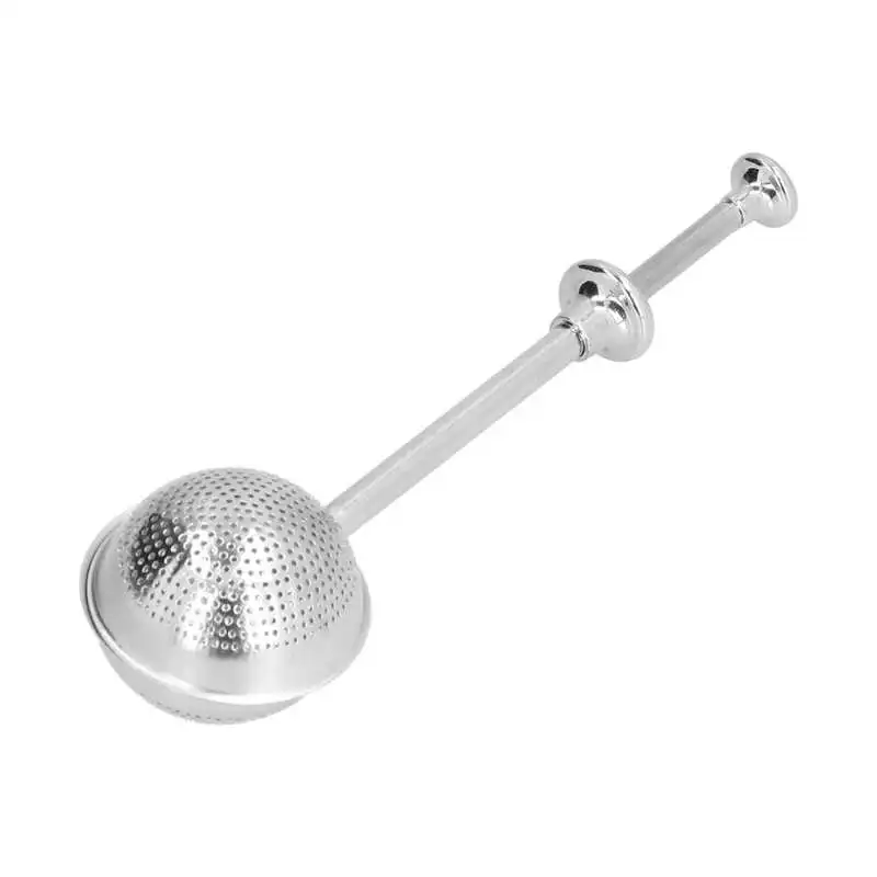 

Stainless Steel Telescopic Tea Infuser Portable Push Type Loose Leaf Tea Strainer for Home Office Teaware New Arrival