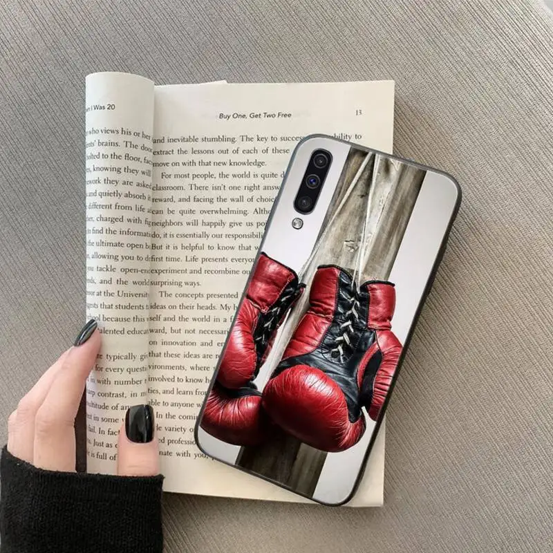 

Boxing Gloves match Phone Case For Samsung galaxy S A note 6 7 8 9 10 20 31 40 50 51 71 edge plus 5G