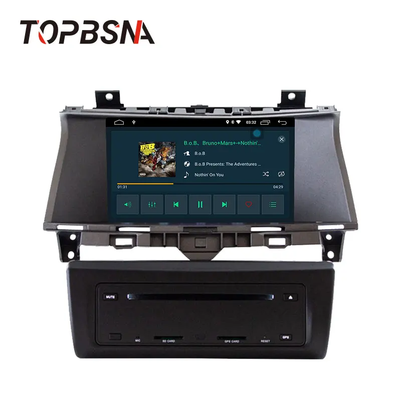Автомобильный DVD-плеер TOPBSNA Android 10 для Honda Accord 08 2008-2015 GPS-навигатор 1 Din автомобильный