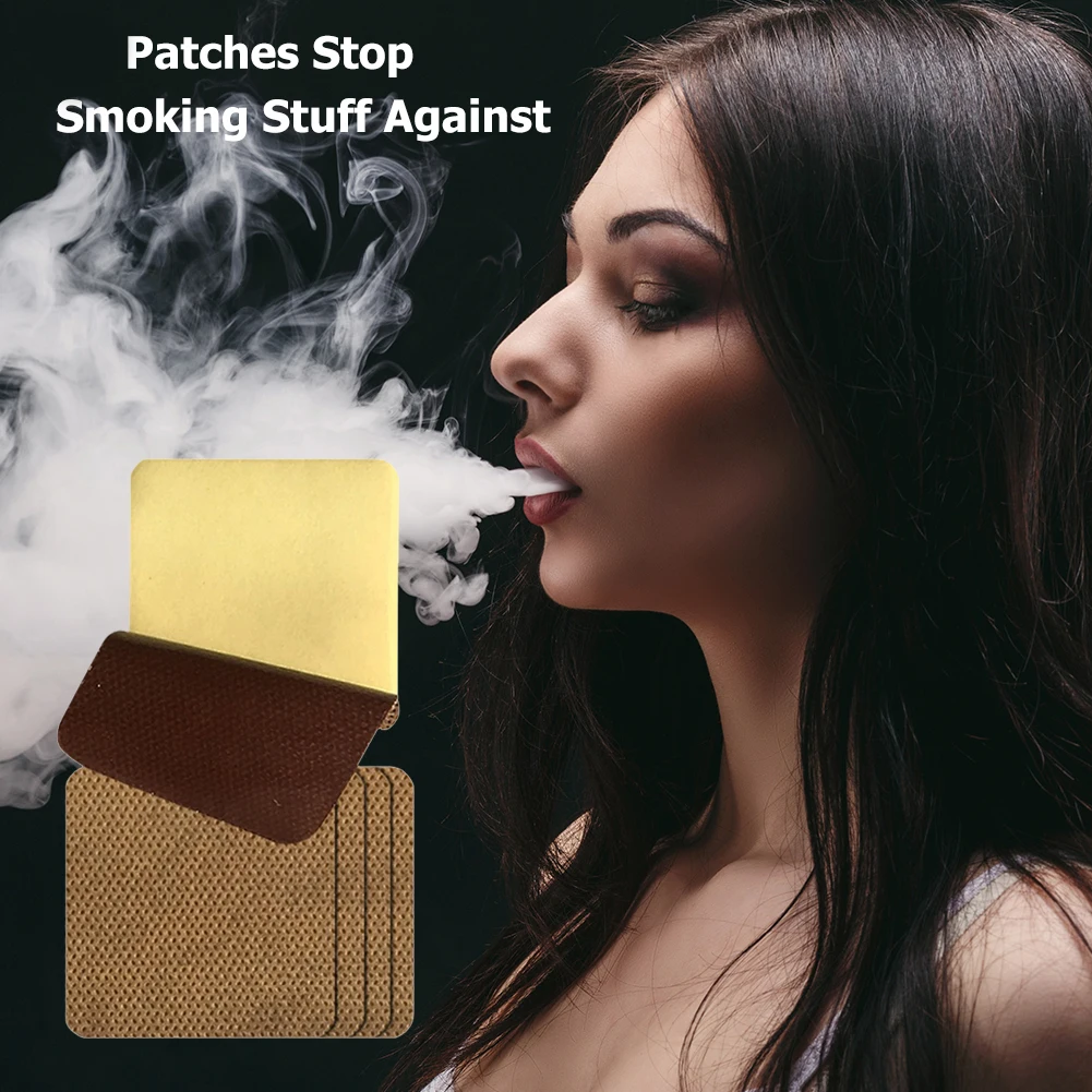 Пластырь для бросающих курить наклейки против курения натуральный ингредиент