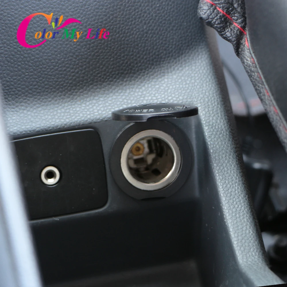 Крышка для автомобильного прикуривателя из АБС-пластика подходит Ford Focus 2 3 Ecosport