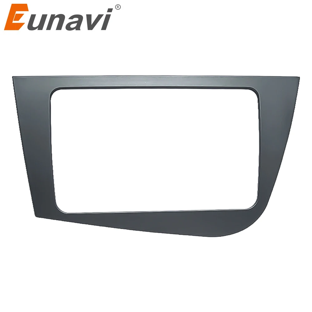Серая Автомобильная Аудиомагнитола 2 Din с рамкой для Seat Leon 2005 2011 комплект левого и
