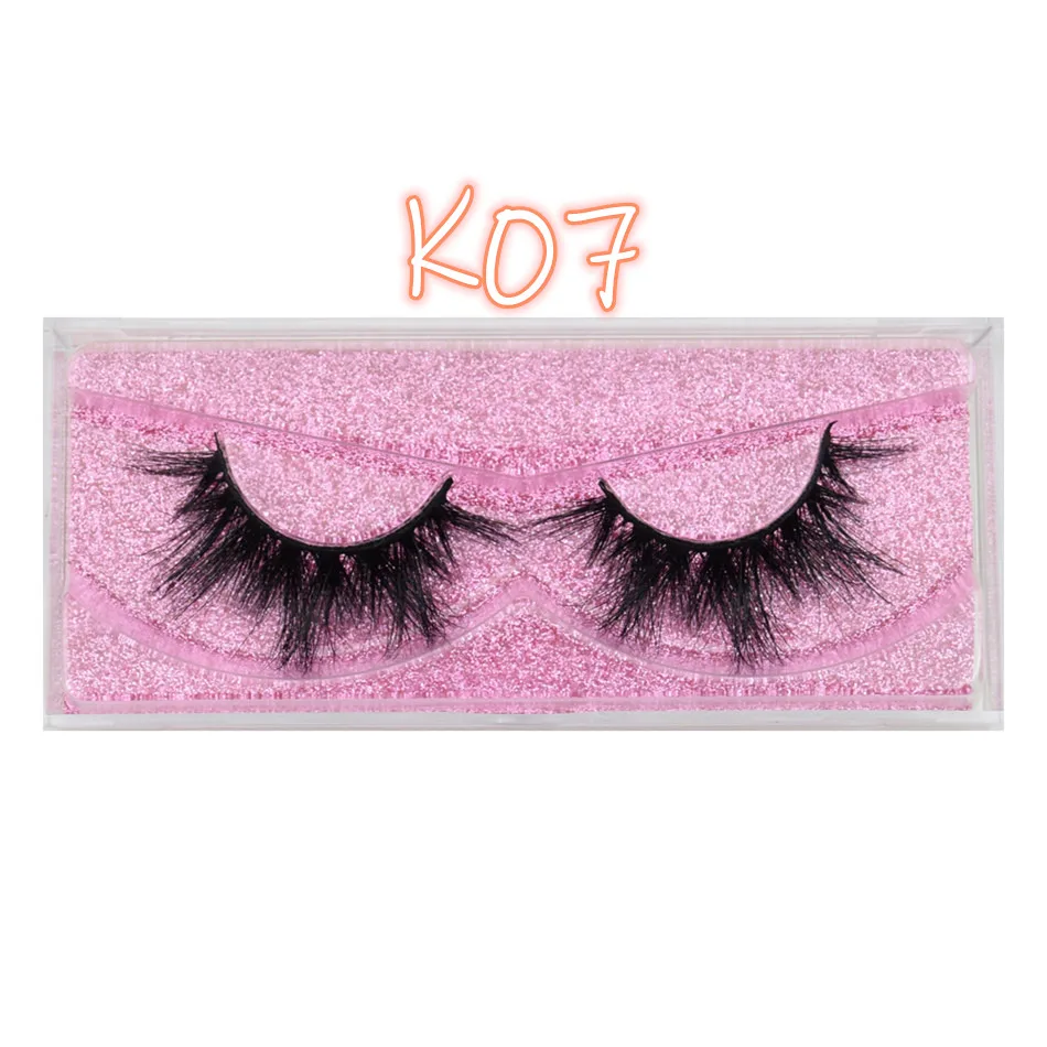 visofree K07 Visofree 5D норковые ресницы ручной работы накладные ресницы безжалостный роскошный макияж драматические норковые ресницы толстые поперечные ресницы K07 - Цвет: visofree K07