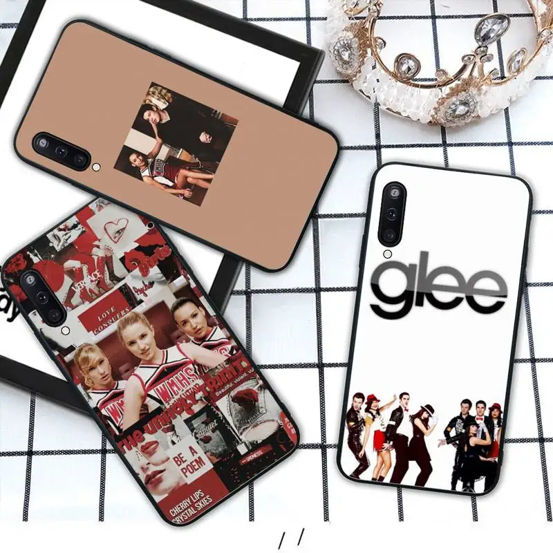 Yinuoda GLEE черный мягкий чехол для телефона Samsung galaxy M 30S A6 A7 2017 2018 A10 A20 E A30S A40 A50 A70 A80 funda |