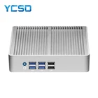 Мини-ПК Intel Core i7 4500U i5 4200U безвентиляторный мини-ПК Windows 10 pro HDMI 512 ГБ SSD HTPC TV Box Wifi USB Micro компьютер 4K NUC