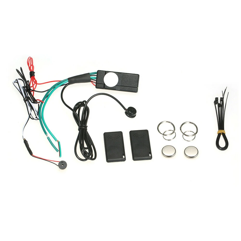 12V Car Keyless Entry System Starter Engine Immobilizer Anti-Theft Anti-stealing Alarm Security Automobile | Автомобили и