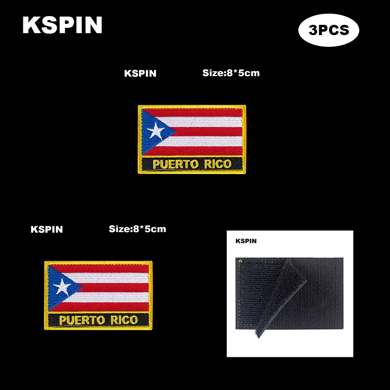 Прямоугольная искусственная петля с липучками для Румынии значки нарукавник 3D