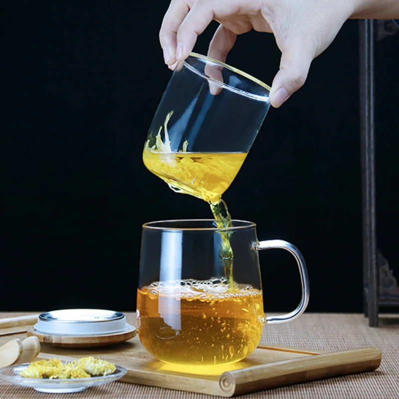 400 мл японский стиль чайная кружка с фильтром большая емкость чашка дома лимонада