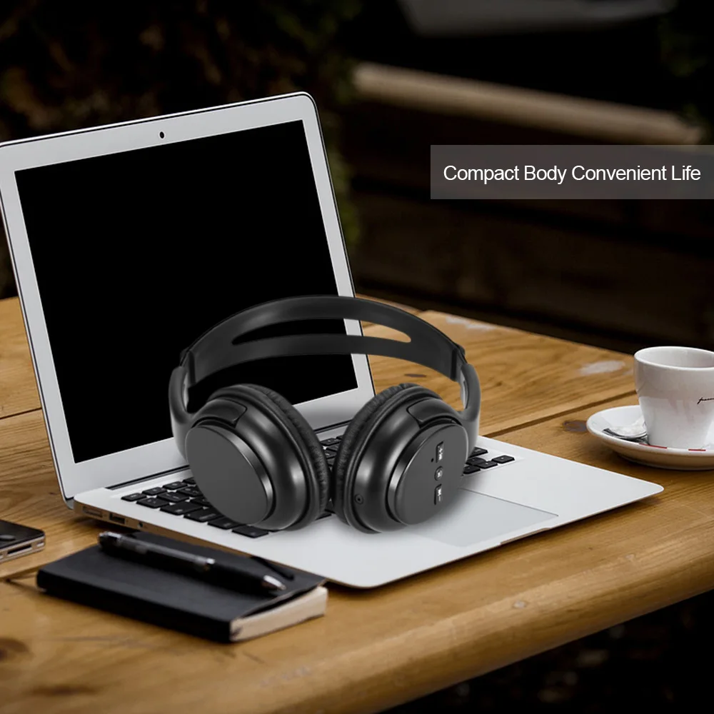 Wireless Bluetooth Headsets Over-ear Earphone Hands-free with Mic MusicHeadphone for iPhone 7 8 Plus Samsung Galaxy | Электроника