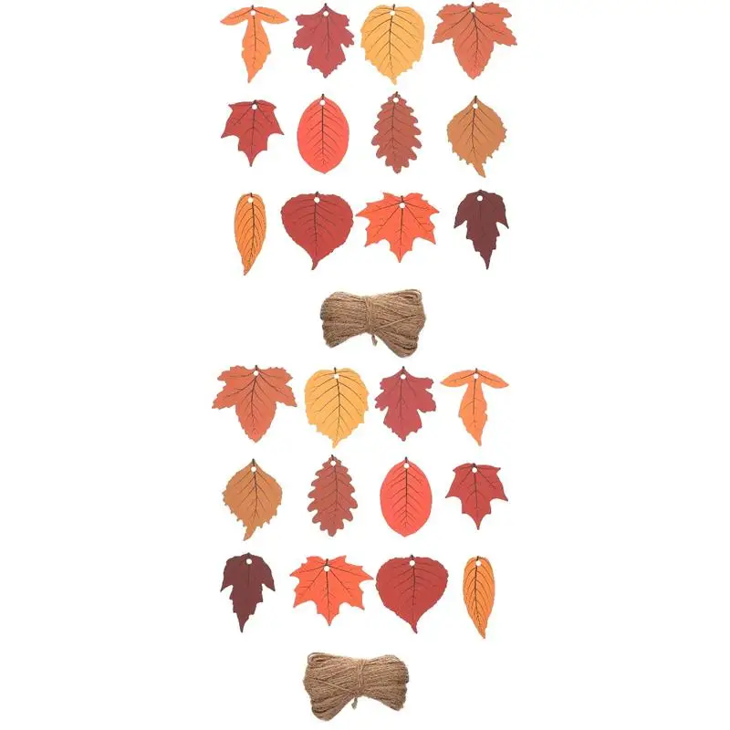 

240 шт. поддельные кленовые листья День благодарения кленовые подвесные украшения домашний декор