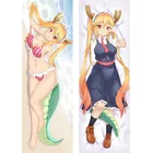 Постельное белье с аниме наволочка Miss Kobayashi's Dragon Maid Dakimakura Tooru KannaKamui обнимающее тело DIY Coplay наволочка