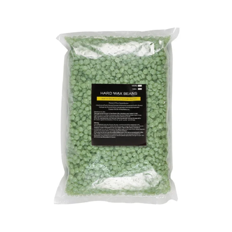 

1000g Wax Beans Wax For Depilation Hair Removal Hard Wax Melter Brazilian Bikini Body Leg Paper-free No Strip Depilatory Wax