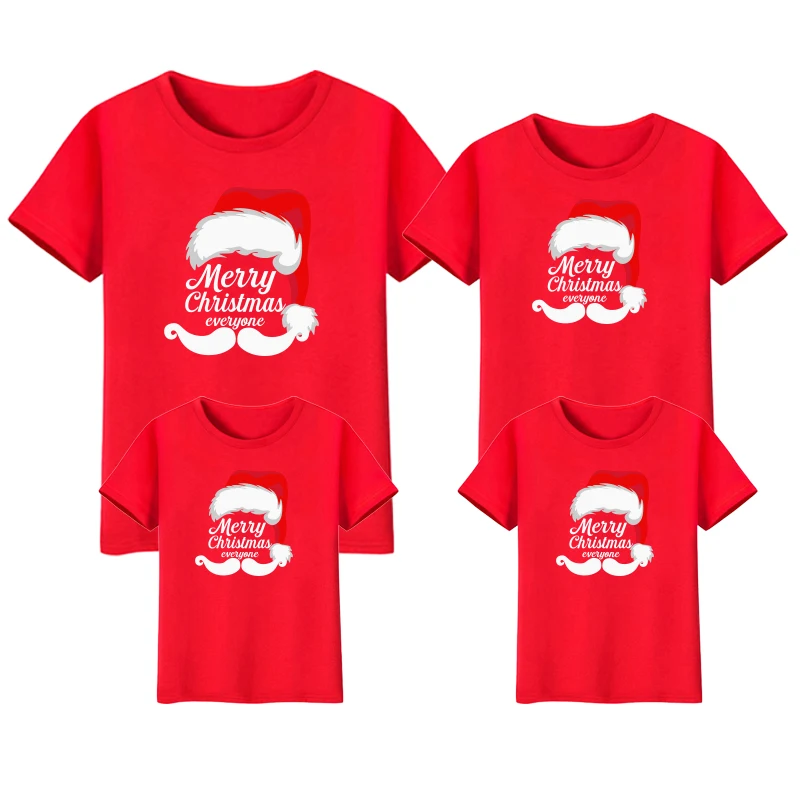 

Fashion 2021 Merry Family Matching Clothes Mother Father Daughter Son Kid T-shirt Mother And Son Matching Outfits Tops
