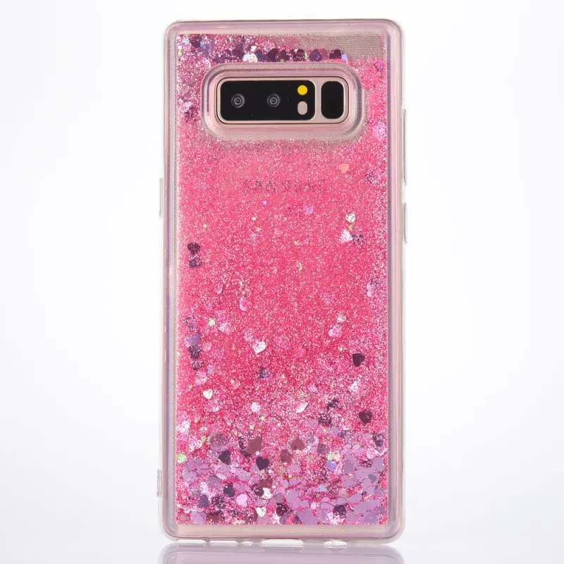 Liquid Case For Samsung Galaxy S10 5G S10e S9 S8 Plus S7 S6 Edge S5 Note 8 9 10 + Glitter Soft Phone Back Cover Coque Etui |